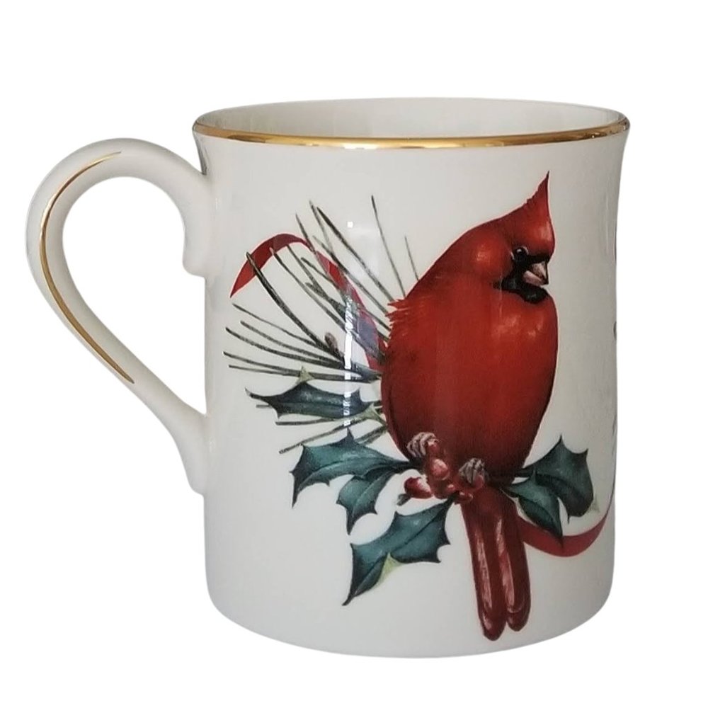 Winter Greetings Cardinal Mug by Lenox  (B)